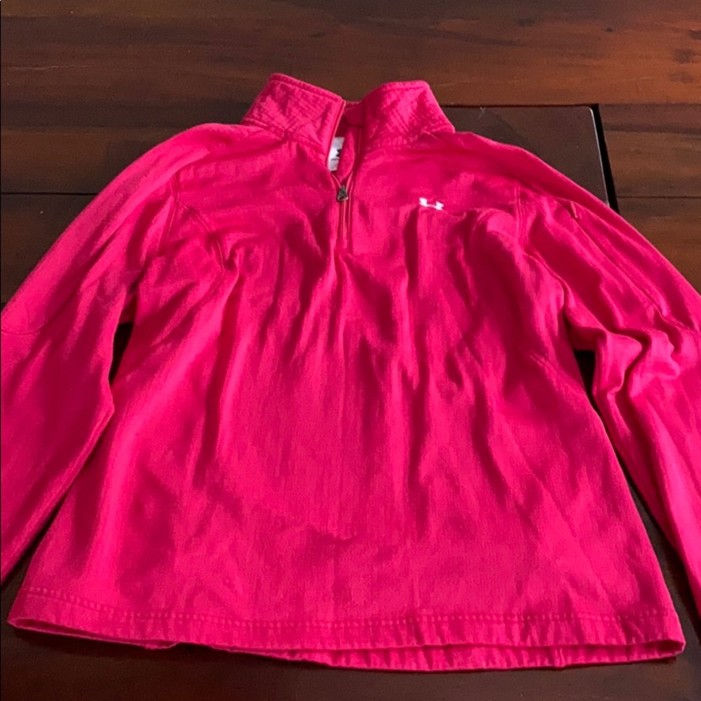 Pink Under Armour Pullover